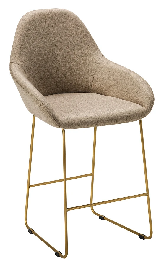 Кресло полубар Kent Браун/ЛинкЗолот