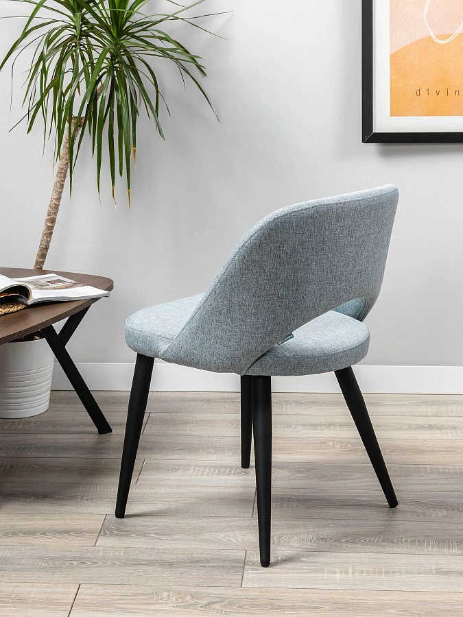 Стул Lars Грей/Черн - фото 7