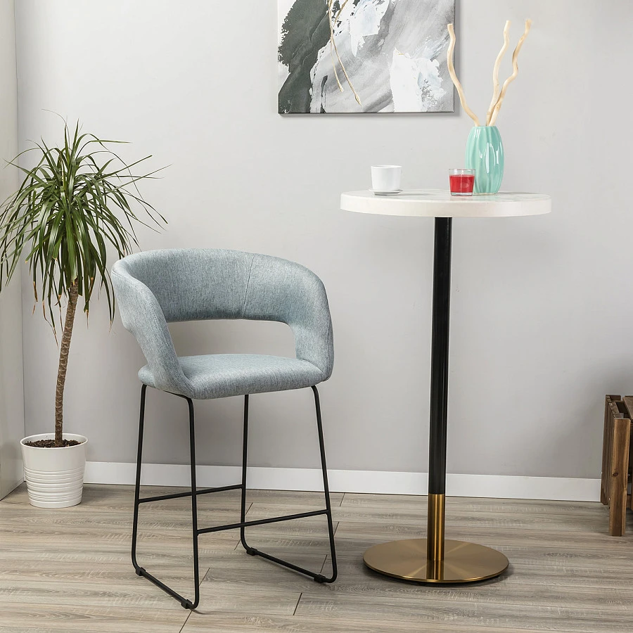 Кресло полубар Hugs св.сер/Линк - фото 6