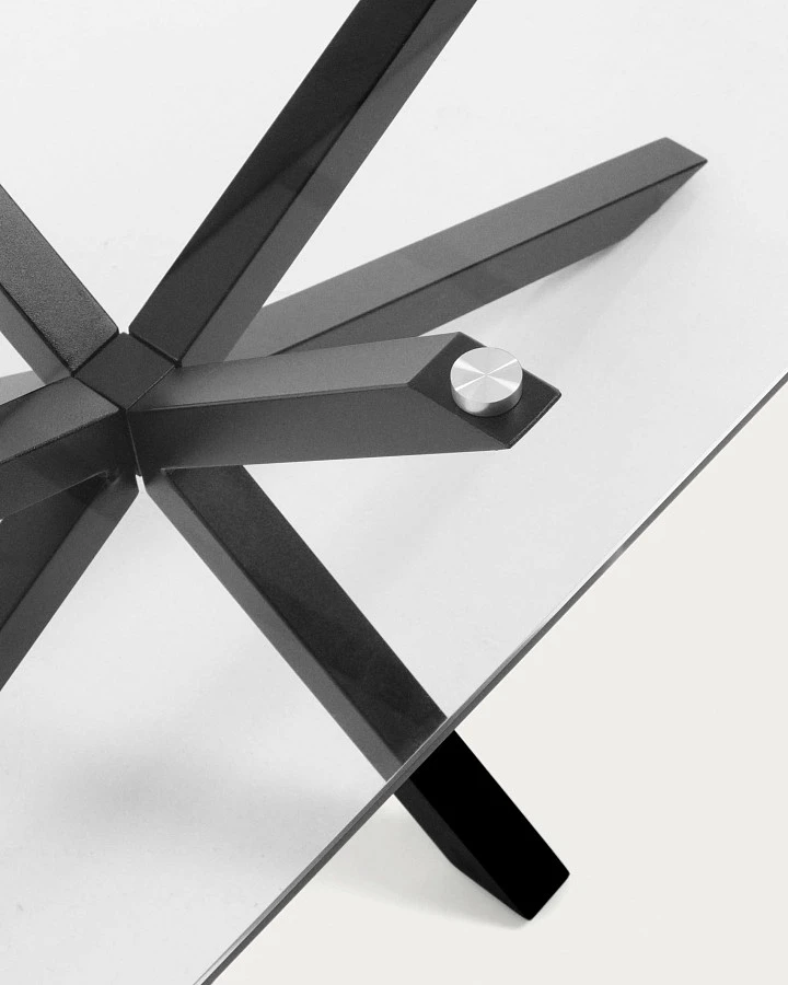 Стол журнальный Argon черный металл - фото 4