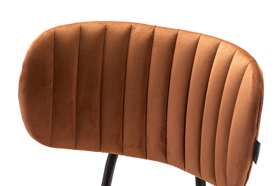 Стул барный Fendi оранж. - фото 5