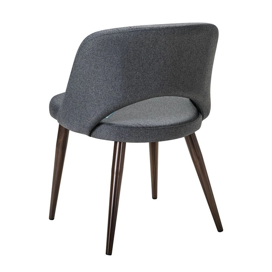 Стул Lars тёмно-серый/т.орех - фото 4