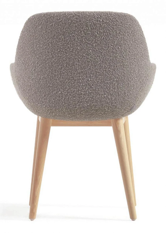 Стул Konna светло-серый/массив ясеня - фото 5