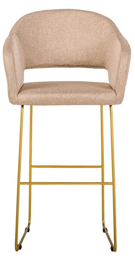 Кресло Бар Oscar Браун/ЛинкЗолот - фото 3