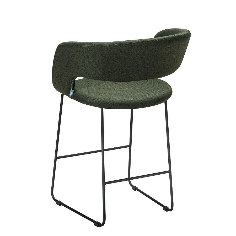 Кресло полубар Hugs тёмно-зеленый/Линк - фото 3