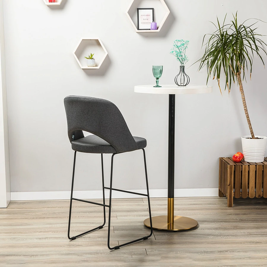 Кресло Бар. Lars тёмно-серый/Линк - фото 9