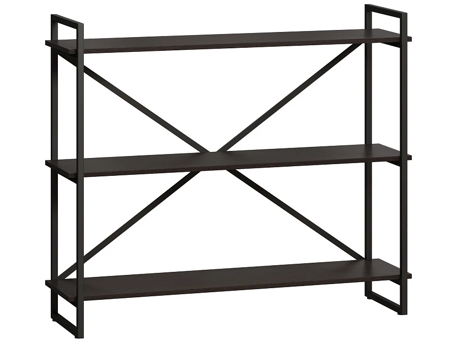 Стеллаж Мальборк Рант 120 венге лофт