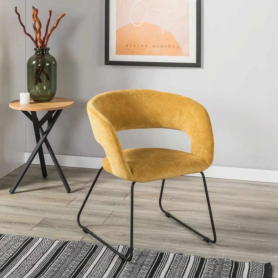 Стул Hugs желтый/Линк - фото 7