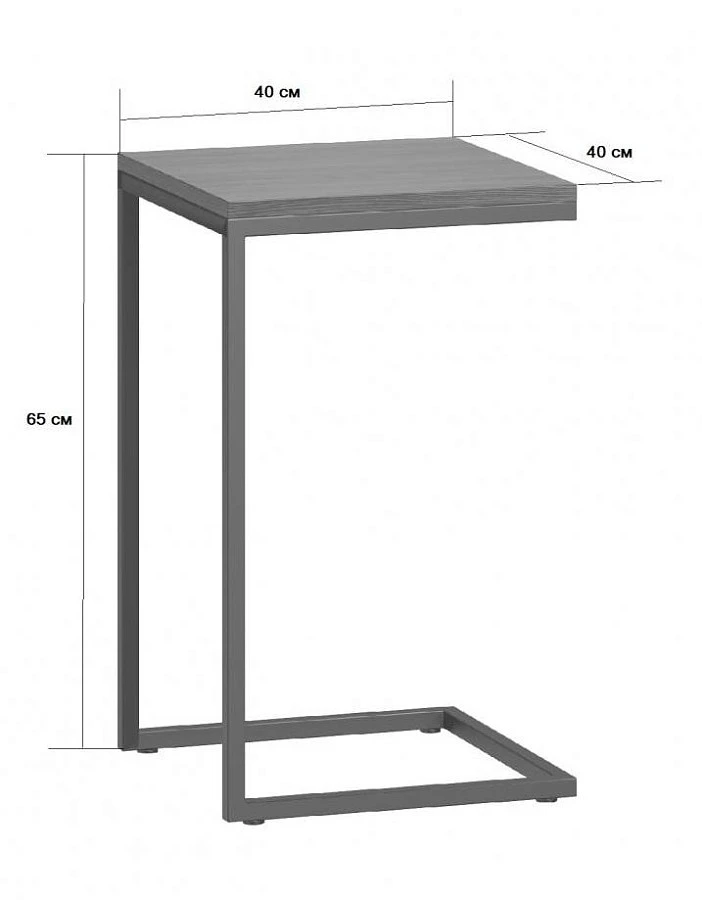 Стол приставной Мальборк Мрамор Сноу /белый - фото 3