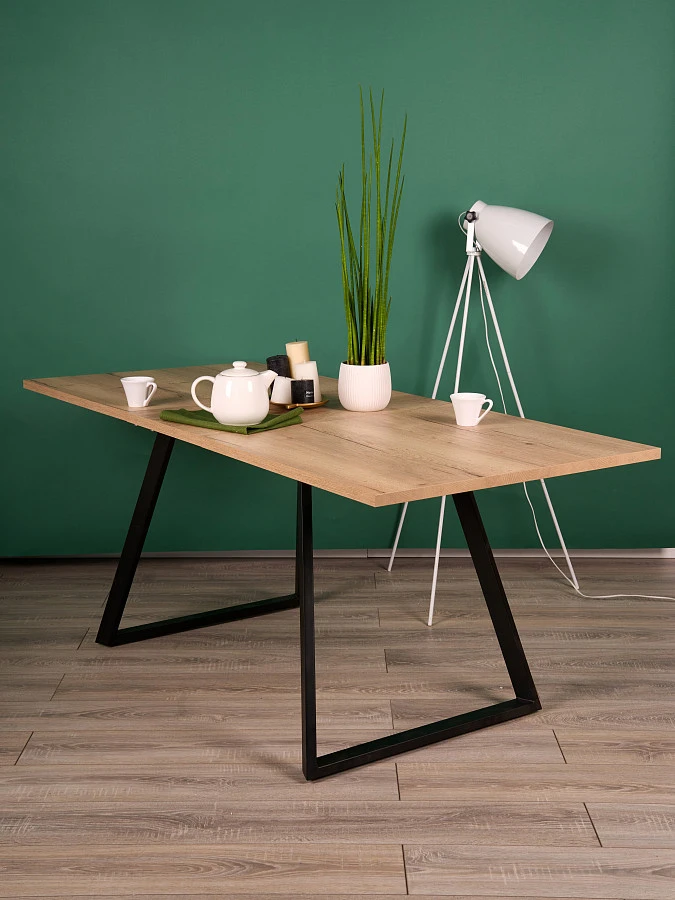 Стол Пеле раздвиж. 140-180 Галифакс Натур - фото 12