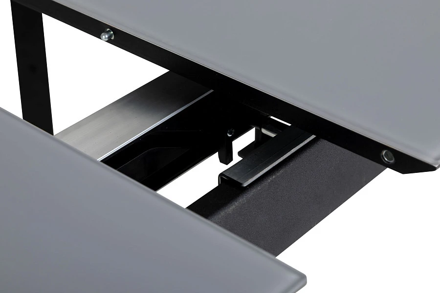 Стол раскл. Combi Glass 140-180 Automatic Natur/Dark matte glass - фото 8