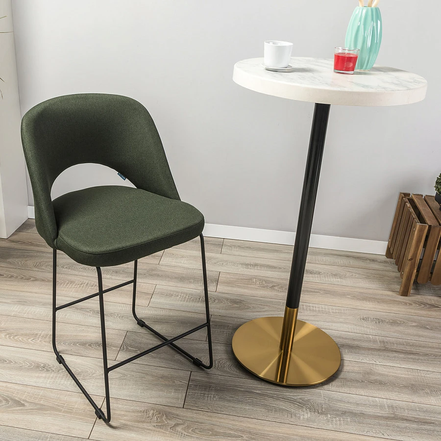 Кресло полубар Lars тёмно-зеленый/Линк - фото 10