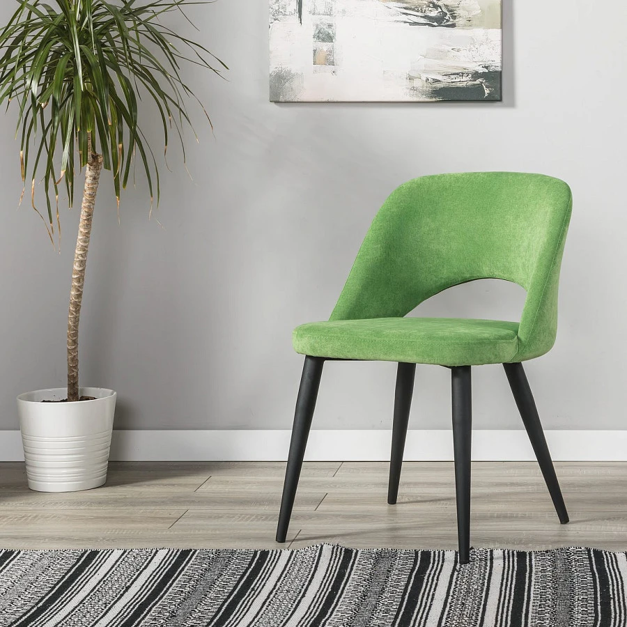 Кресло Lars Green/черный - фото 9