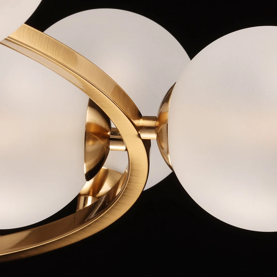 Люстра подвесная DeMarkt Оливия 306015311 - фото 7