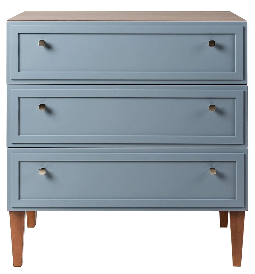 Комод 3 ящика Norton серый - фото 3