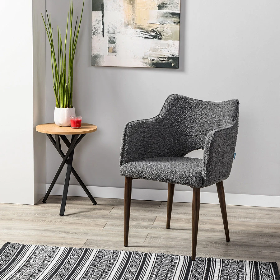 Стул Ralf Vent темно-серый/т.орех - фото 10