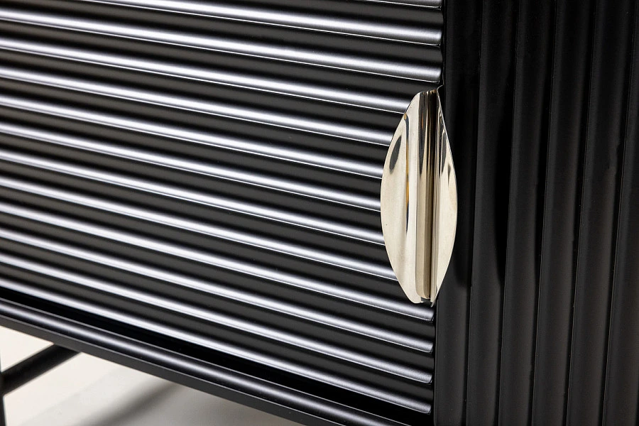 ТВ-тумба HAINES черная 0.5x1.5x0.4м - фото 5