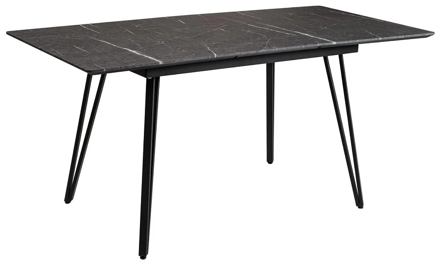 Стол Диего раскладной 140-180*80 мрамор графит - фото 3