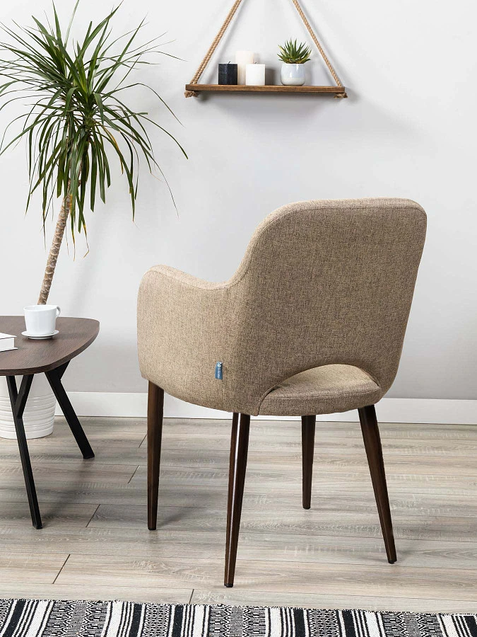 Кресло Ledger Браун/ТОрех - фото 11