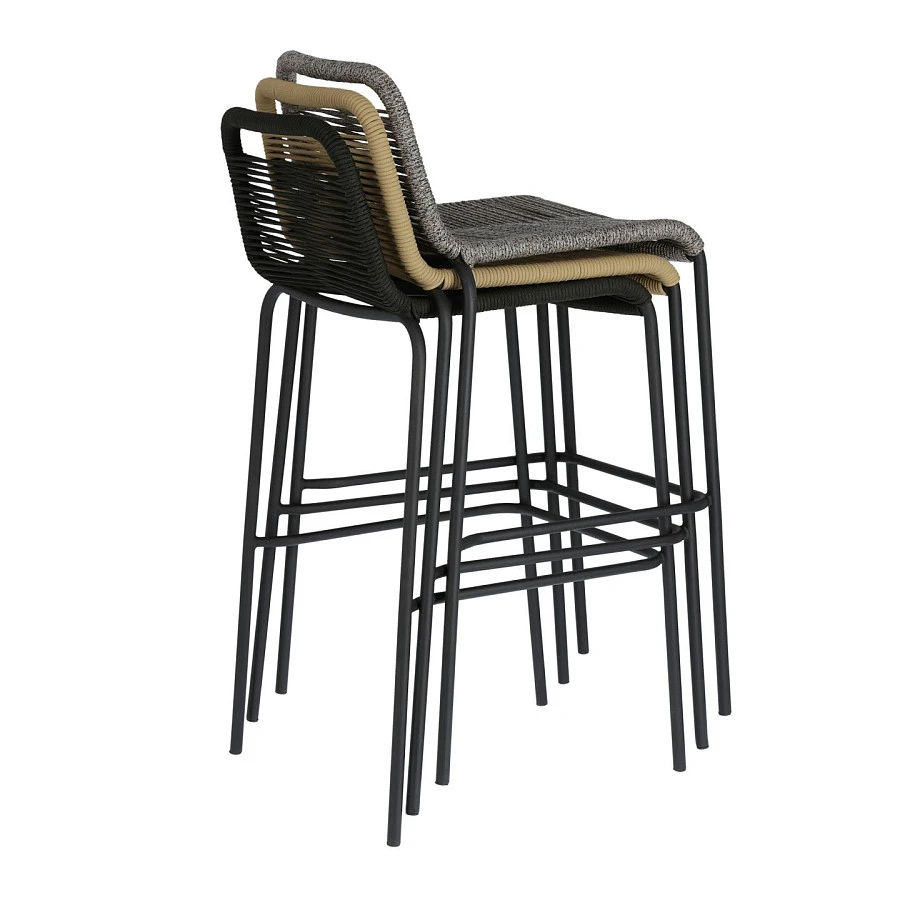 Барный стул Glenville 74 см бежевый - фото 7