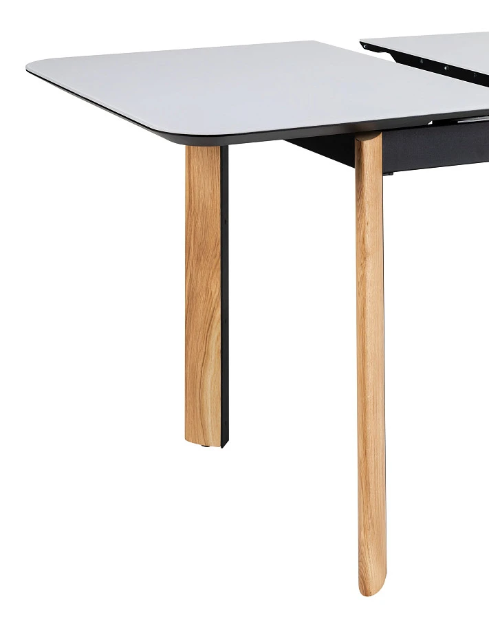 Стол раскл. Combi Glass 140-180 Automatic Natur/Light matte glass - фото 13