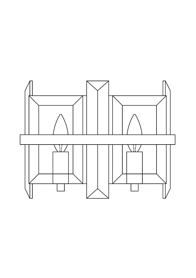Настенный светильник (бра) Maytoni MOD201WL-02N - фото 3