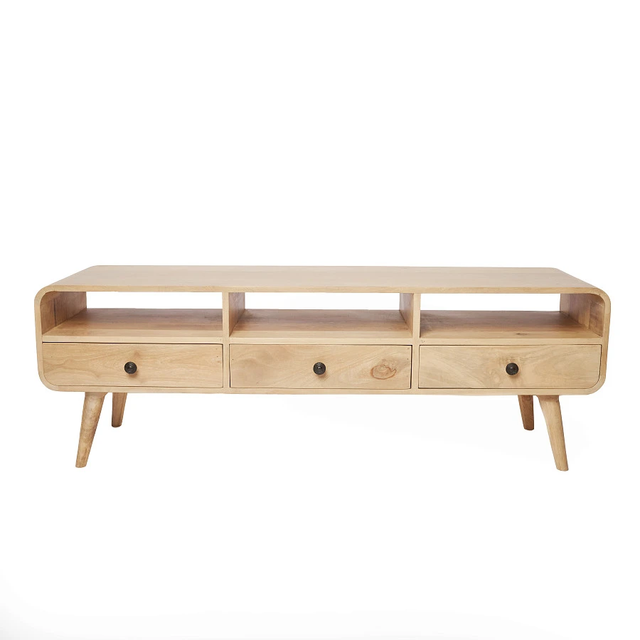 Консоль из массива, АУДУН 3 ящика - фото 2