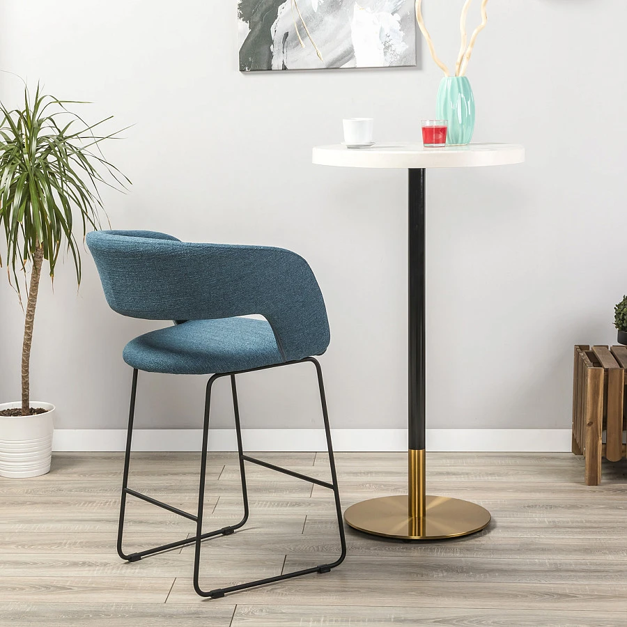 Кресло полубар Hugs синий/Линк - фото 11