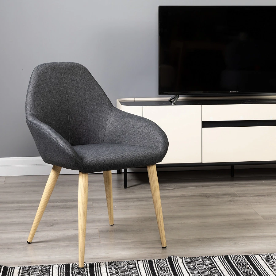 Кресло Kent тёмно-серый/нат.дуб - фото 12