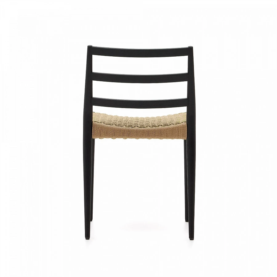 Analy Стул массив дуба/сид.веревка - фото 7