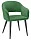 Кресло Oscar зеленый/черный