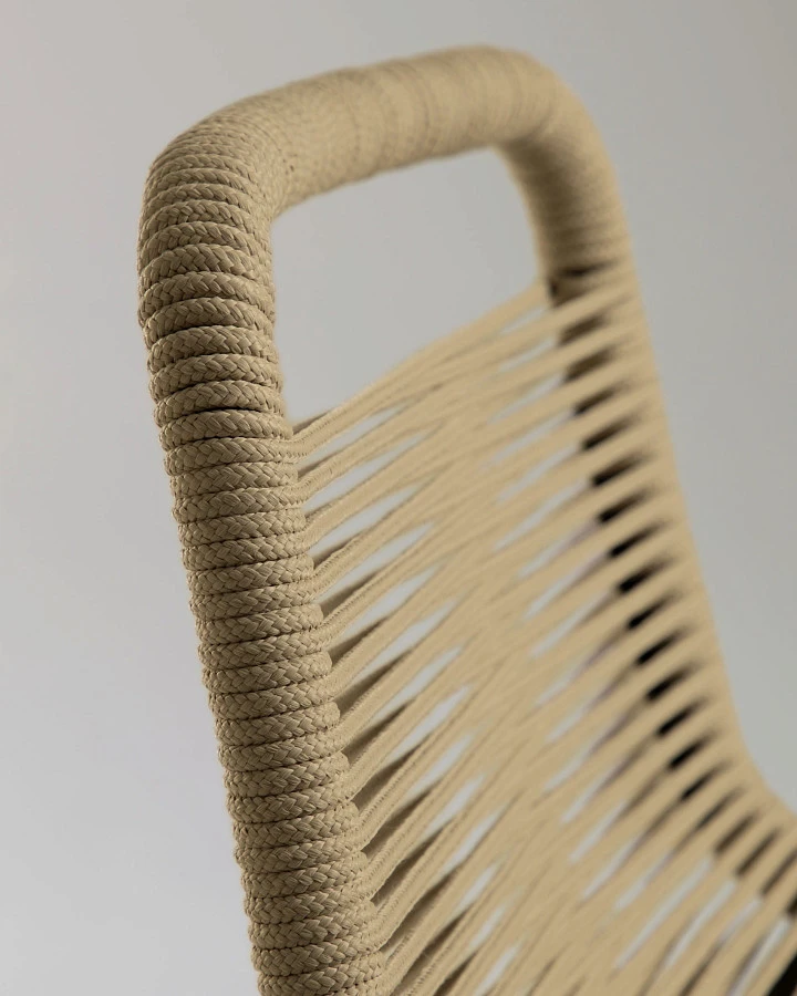 Барный стул Glenville 74 см бежевый - фото 10