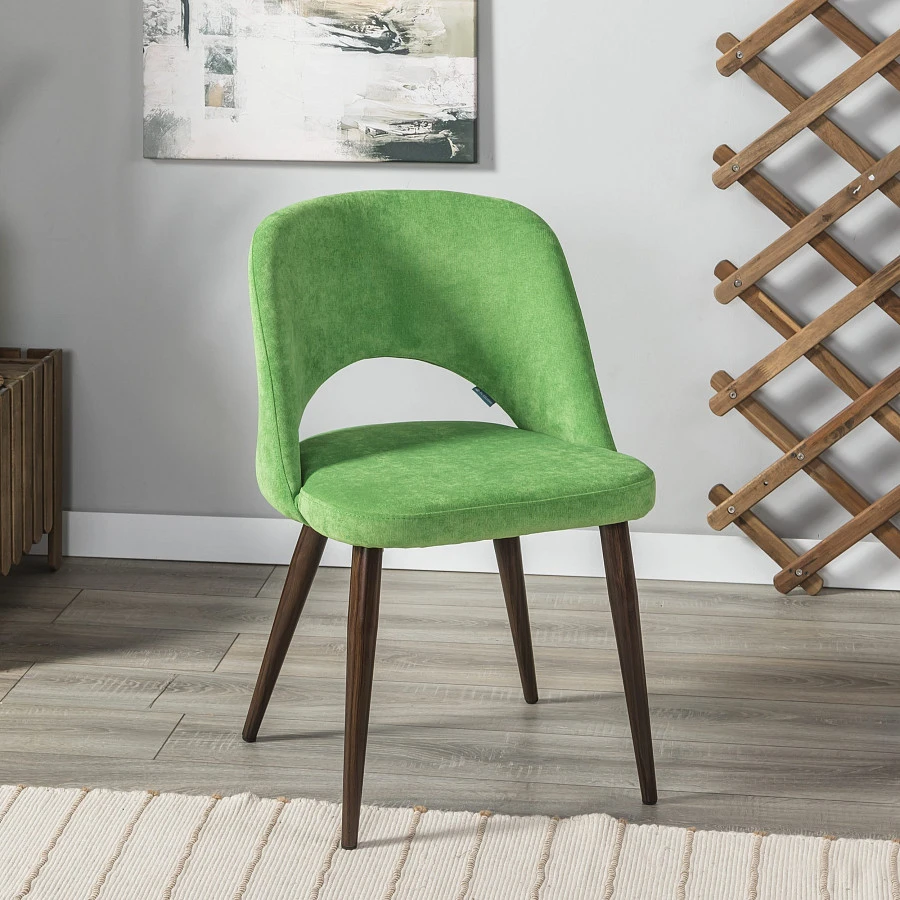 Кресло Lars Green/т.орех - фото 7