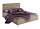 Кровать Фрейлина 140х200 бежевого цвета