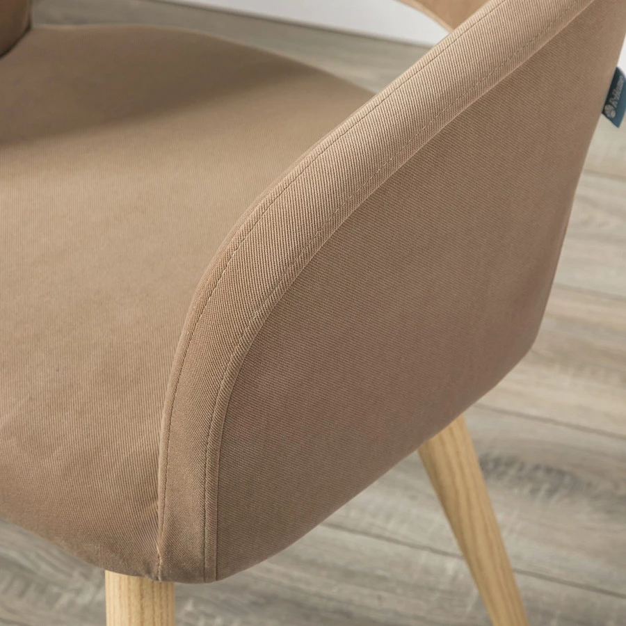 Стул Oscar Diag beige/нат.дуб - фото 15