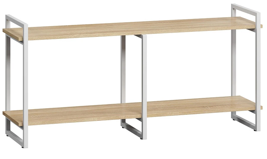 ТВ-тумба Мальборк 2 Дуб Сонома белое основ.