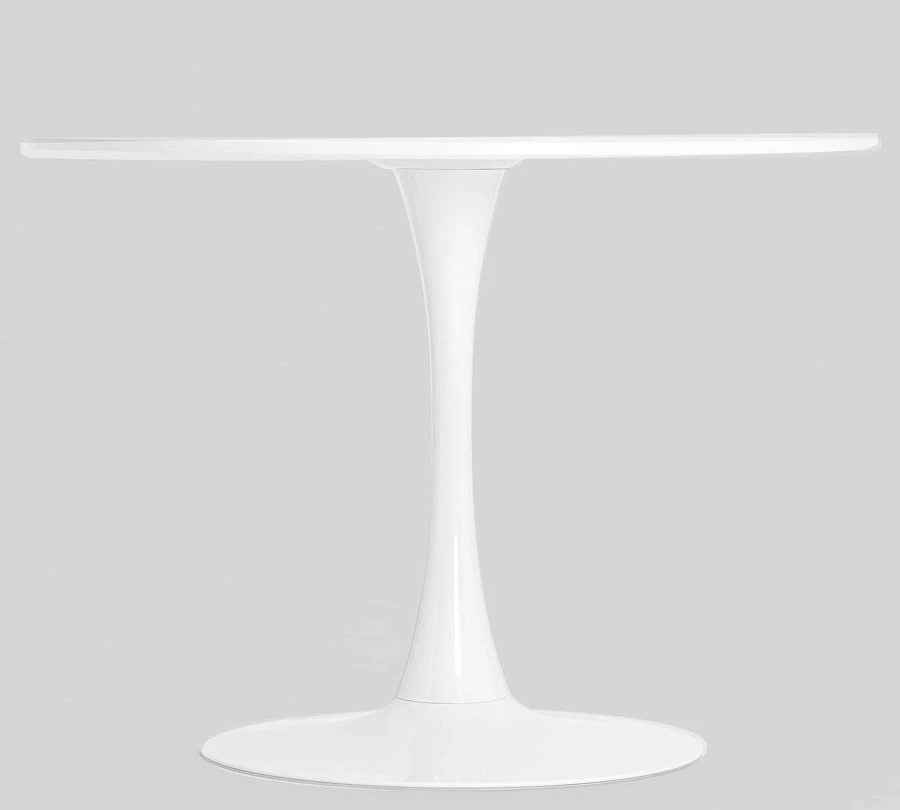 Стол Tulip D100 белый - фото 3