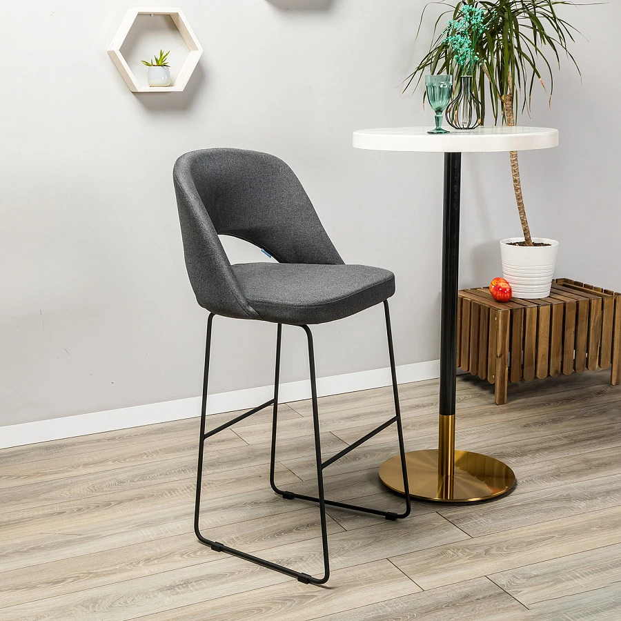 Кресло Бар. Lars тёмно-серый/Линк - фото 6