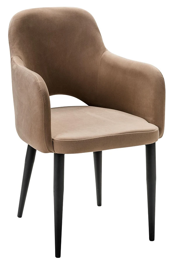 Кресло Ledger Diag beige/черный