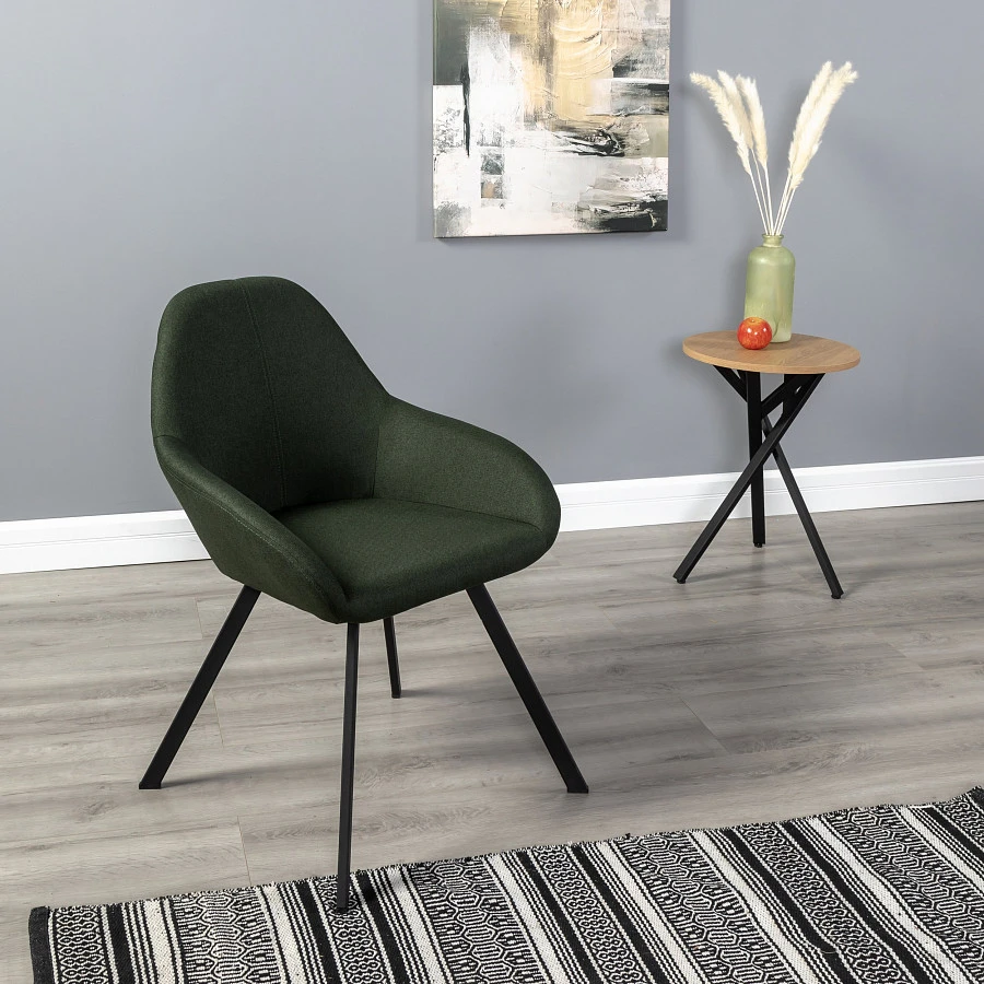 Кресло Kent тёмно-зеленый/Арки - фото 9