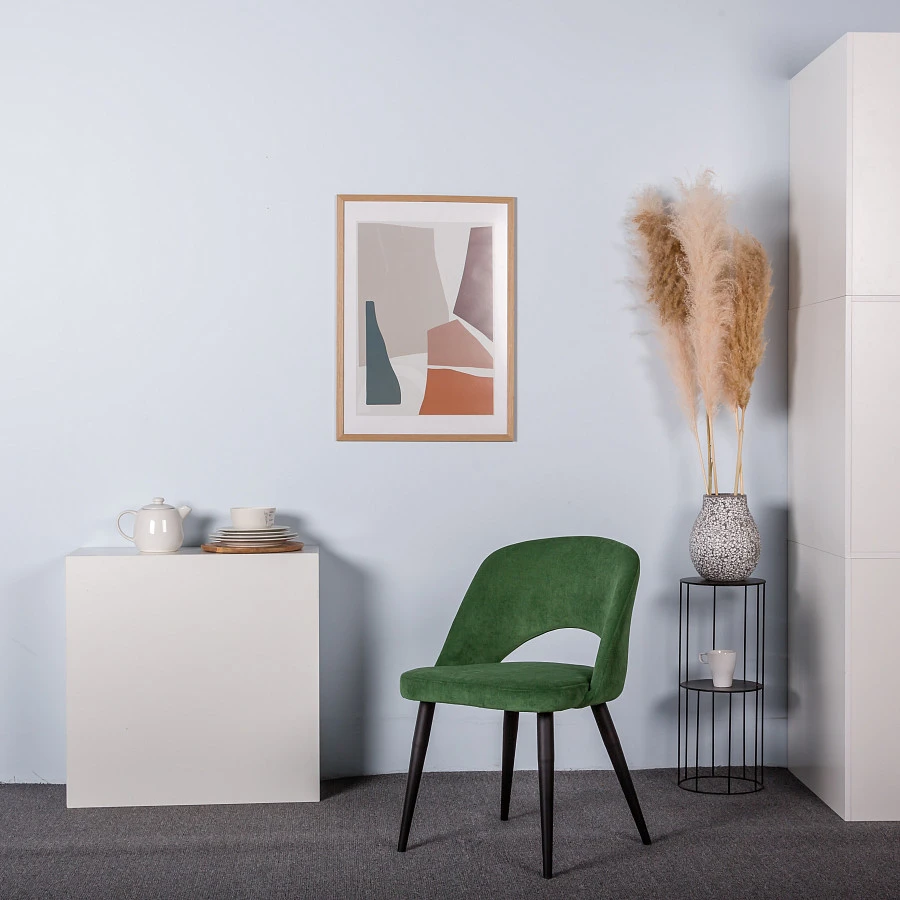 Кресло Lars зелёный/черный - фото 7