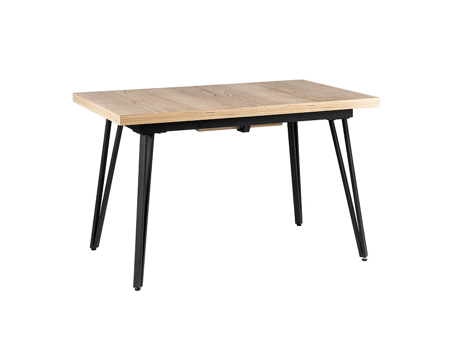 Стол Диего раздвиж. 120-160 Галифакс Натур/Бабочка