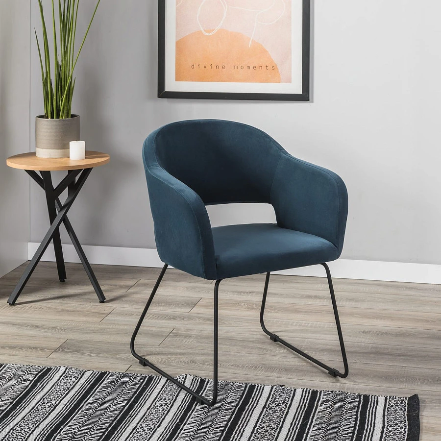 Стул Oscar Diag blue/Линк - фото 6