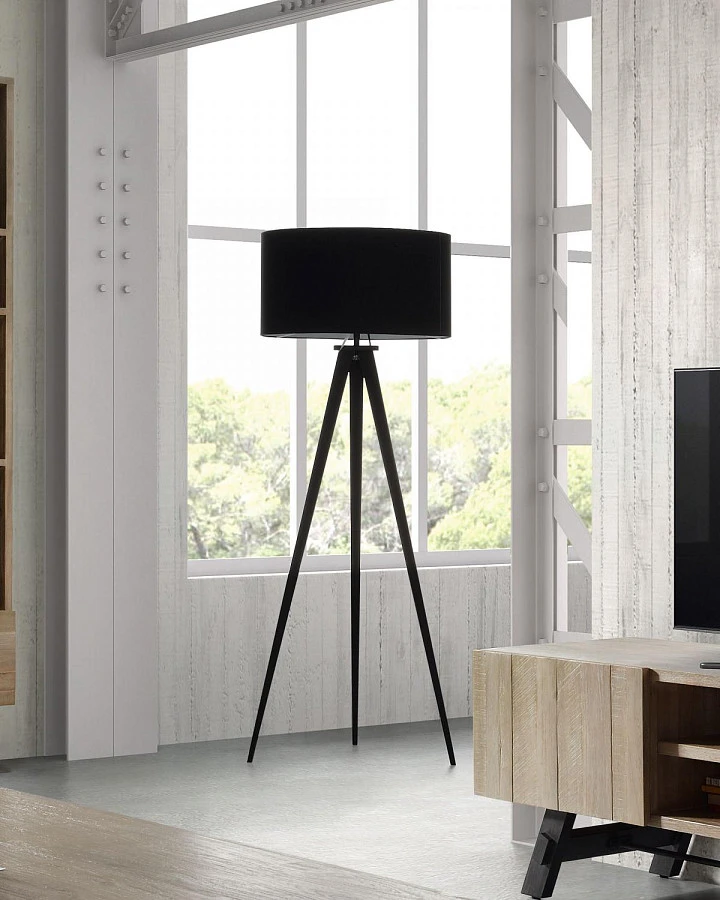 Торшер Uzagi черный - фото 4