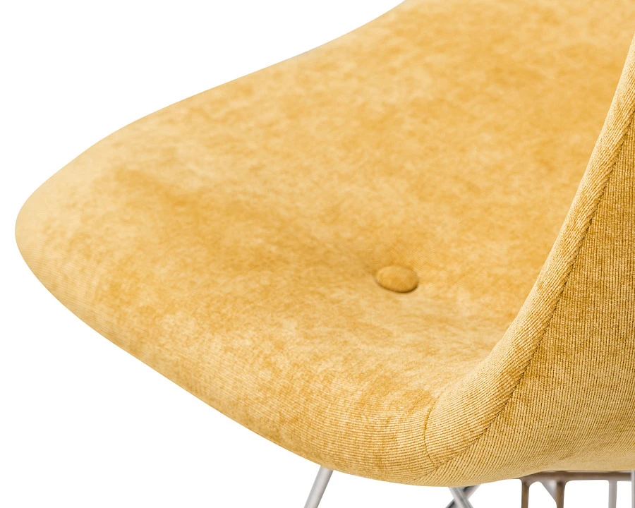 Стул Eames Жёлт/CR - фото 6