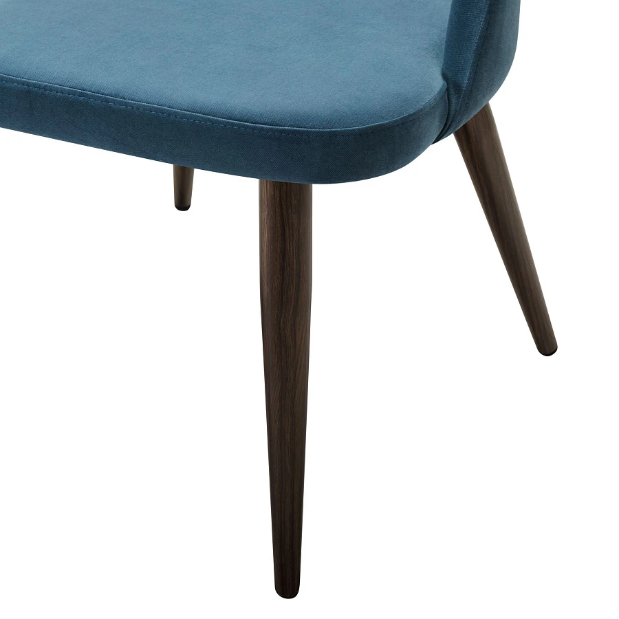 Стул Lars Diag blue/т.орех - фото 6