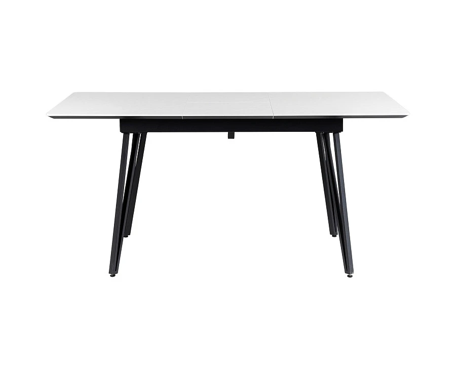 Стол Диего раздвиж. 120-160 Светлый мрамор/Бабочка - фото 5