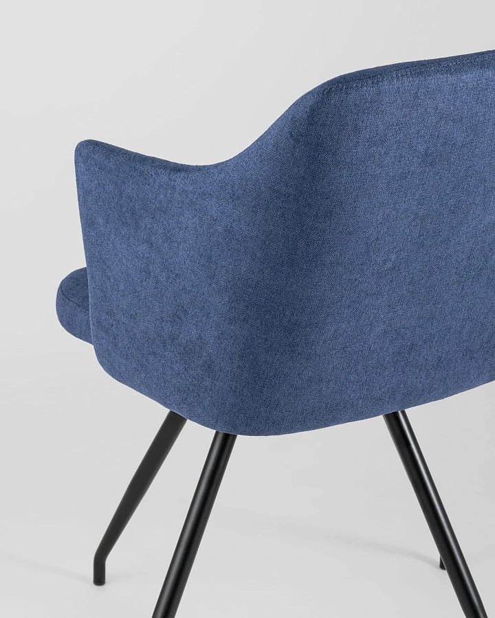 Стул Слинг вращающийся синий - фото 7