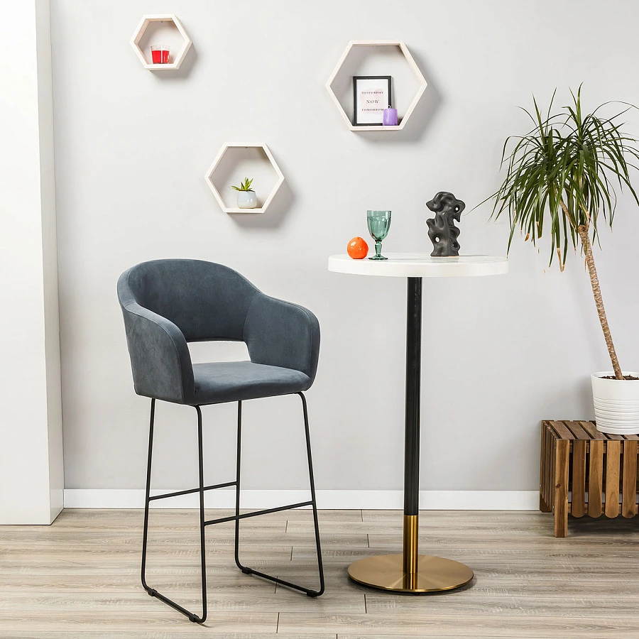 Кресло Бар. Oscar Diag grey/Линк - фото 7