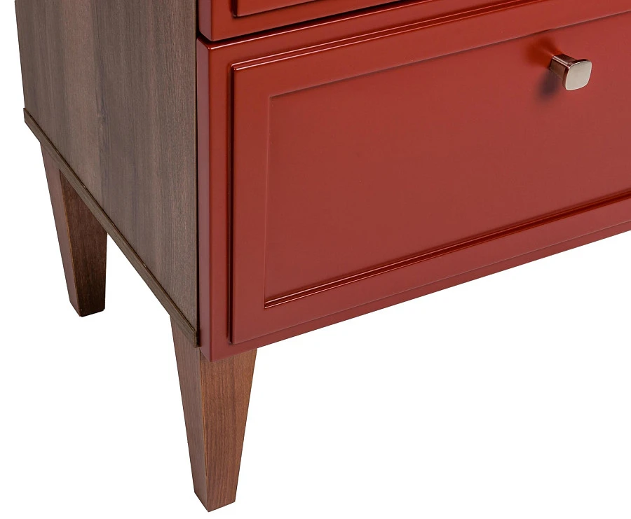 Тумба прикроватная Norton кармин - фото 7